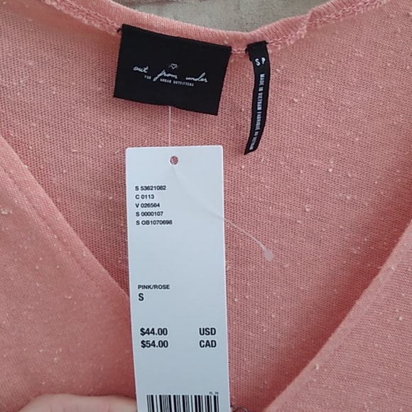 Urban Outfitters Coral Pink top - Picture 5 of 8